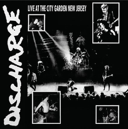 Discharge : Live at the city garden New Jersey LP